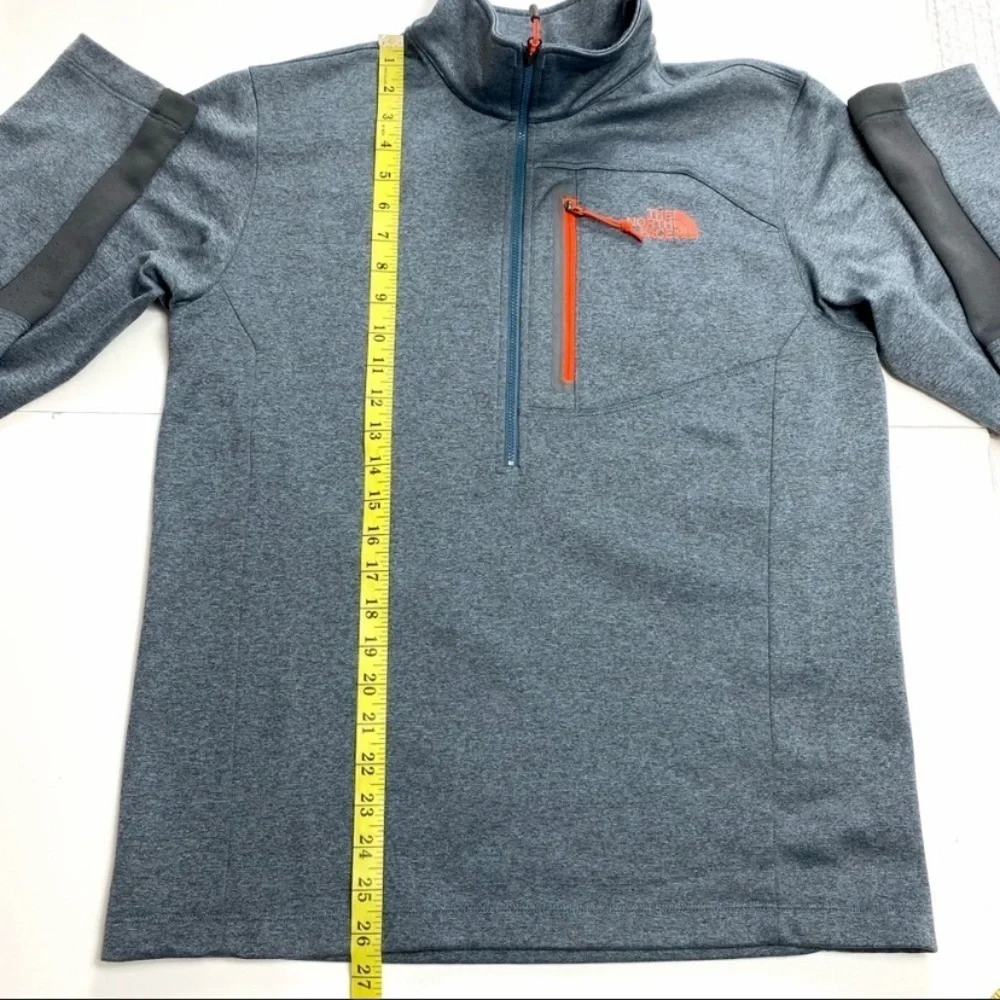 THE North Face Canyonlands 1/2 Zip Fleece Top in Blue Gray